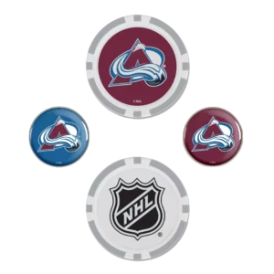 Colorado Avalanche Ball Marker Set