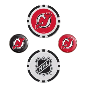 New Jersey Devils Ball Marker Set