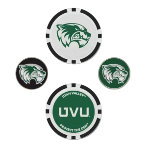 Utah Valley Wolverines Ball Marker Set
