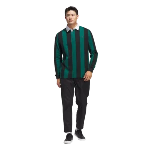 Go-To Long Sleeve Rugby Polo Shirt