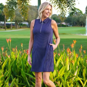 Mini Dot Sleeveless Sport Dress
