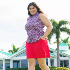 Mina Solid 17" Skort