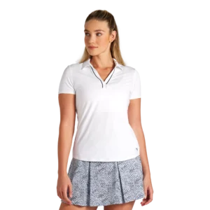 CLOUDSPUN Piped Short Sleeve Polo Shirt
