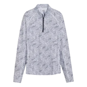 YOU-V Microdot Quarter Zip Pull Over