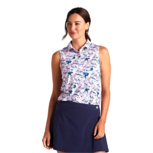 MATTR Bloom Sleeveless Polo Shirt