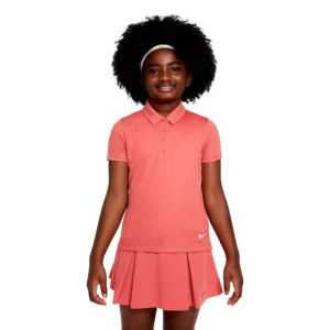 Dri-FIT Victory Girls' Short Sleeve Polo Shirt
