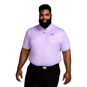 Tour Men's Dri-FIT Striped Golf Polo Polo Stripe