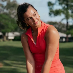 Salt Air Don't Care Sleeveless Polo Shirt