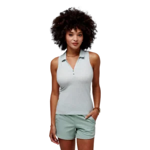 Featherweight Active Sleeveless Polo Shirt