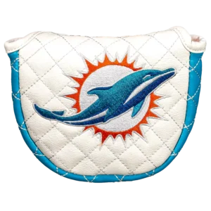 Miami Dolphins Mallet Putter Cover