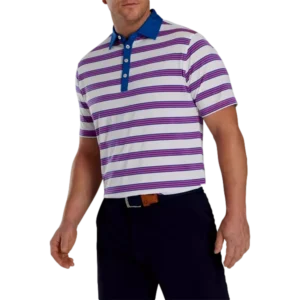 Bold Stripe Lisle Self Collar
