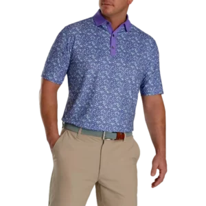 Primrose Print Lisle Spread Collar