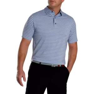 Multi Stripe Lisle Self Collar