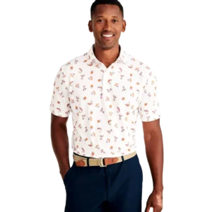 Flynn Printed Polo