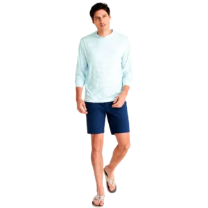 Leland Striped PREP-FORMANCE T-Shirt Hoodie