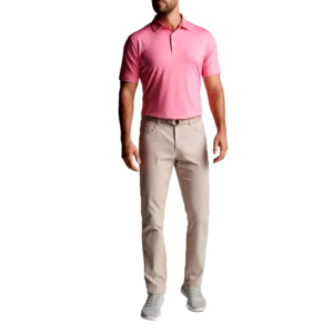 Solid Performance Jersey Polo (Sean Self Collar)