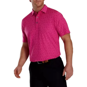 Painted Floral Lisle Self Collar