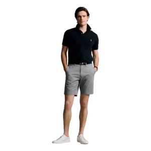 Club-Herringbone Chino 9" Short