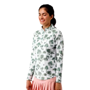 Ava Palmtini Quarter Zip Pull Over