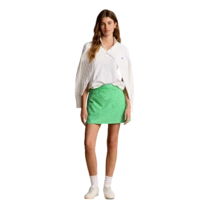 Aim Performance Floral Pleated 15" Skort