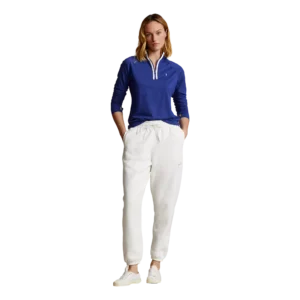 Stretch Jersey Quarter Zip Pullover