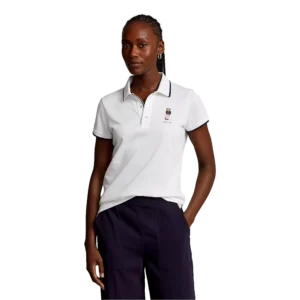 Tour Pique Bear Short Sleeve Polo Shirt