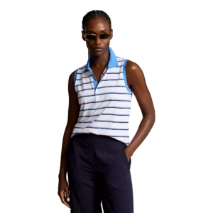 Lightweight Airflow Sleeveless Polo Shirt