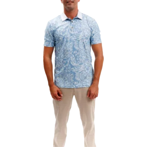 Banana Leaf Bloom Polo