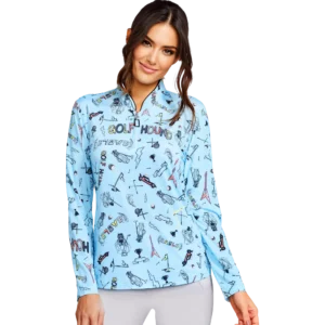 Golf Hound Sunsense Quarter Zip Pull Over