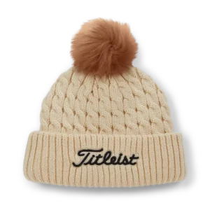 Cable Knit Pom Pom