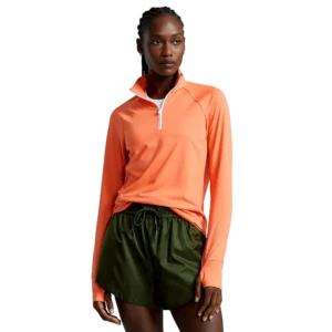 Stretch Jersey Quarter-Zip Pullover
