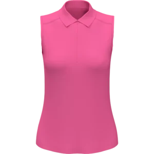 Airflux Quarter Zip Sleeveless Polo Shirt
