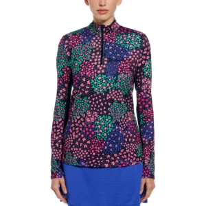 Whimsical Sun Protection Quarter Zip Pull Over