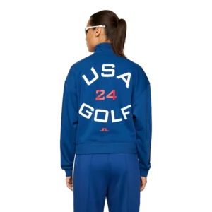 Lamia USA Quarter Zip Pull Over Sweatshirt