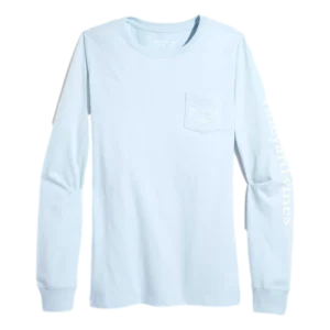 Golf Club Whale Long-Sleeve Pocket Tee Shirt