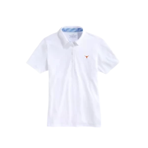 University of Texas Short Sleeve Pique Polo Shirt