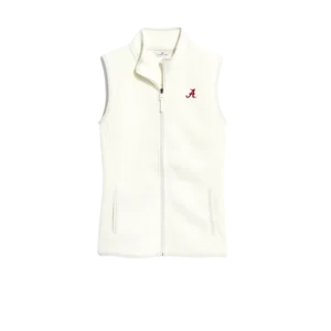 University of Alabama Full Zip Fleece Vest