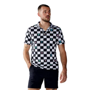 The Check Me Out Performance Polo