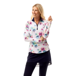 SolTek Lux Mumzie Quarter Zip Pull Over