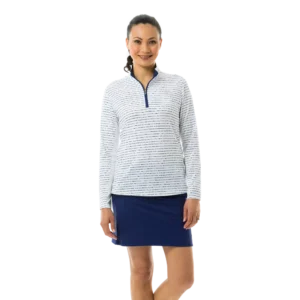 Morse Code Quarter Zip Pull Over