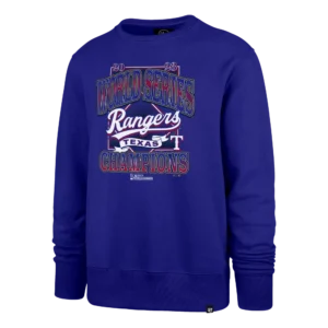 Texas Rangers 2023 World Series Champs '47 Headline Crew
