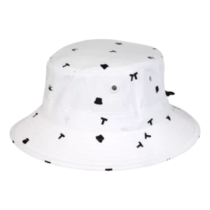 Icon Print Golf Bucket Hat