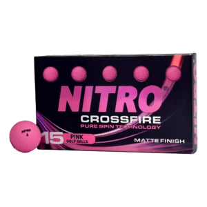 Crossfire Matte Golf Balls - 15 Pack