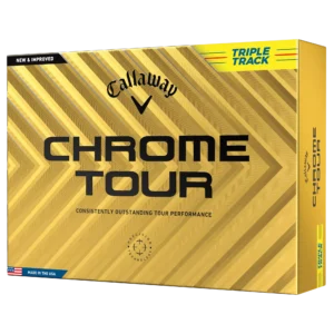 Chrome Tour Triple Track 2024 Personalized Golf Balls