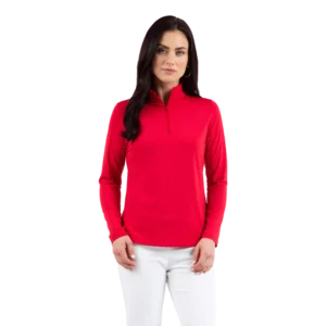 Americana Essentials Quarter Zip Pull Over