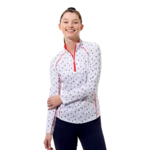 SolCool A Putt Above Quarter Zip Pull Over